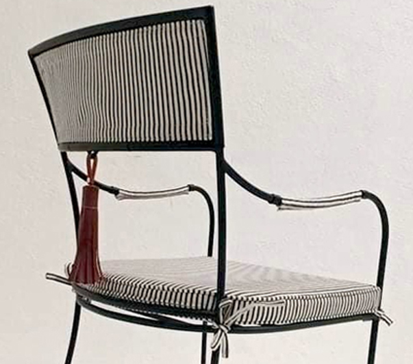 Metal With Upholstery